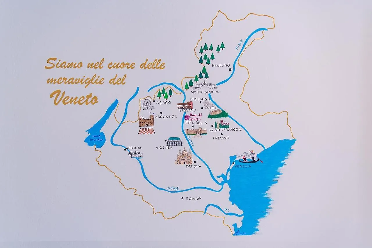 Rosa Del Grappa Bed & Breakfast 0*,  Italy